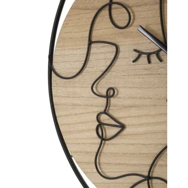 ZEGAR NAŚCIENNY ELEGANT -B- 60X2 cm